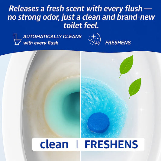 Toilet Cleaning Tablet-Toilet Deodorizer Bathroom Cleaner Tablet ( Buy 1 Get 1 )🔥